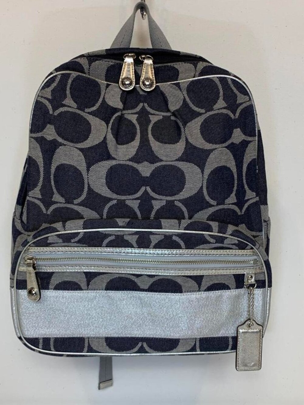 Coach Signature C print denim